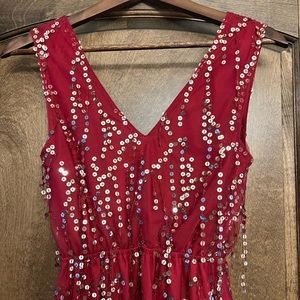Southern Fried Chics sequin party dress XS
